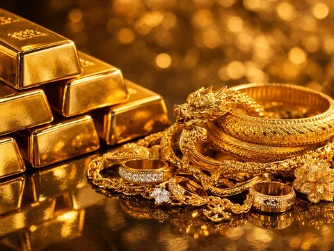 Bảng giá vàng 9999 24K 18K SJC DOJI PNJ hôm nay 17/1/2026