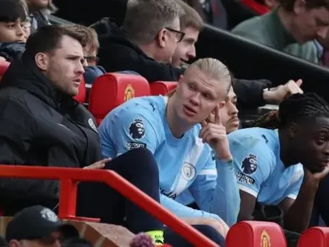 Haaland "hết pin", Man City hụt hơi đua vô địch