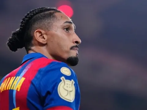 Raphinha dính chấn thương, lỡ trận gặp Real Sociedad