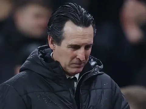 Emery gạt Aston Villa khỏi cuộc đua top 5 Ngoại hạng Anh