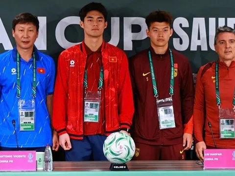 Sao Trung Quốc khẳng định không áp lực khi đấu U23 Việt Nam