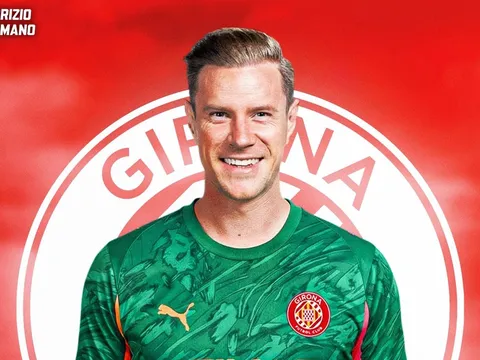 'Here we go', Ter Stegen rời Barca đến Girona cho mượn