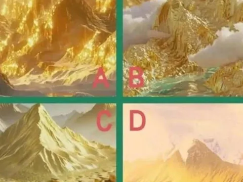 Trắc nghiệm tâm lý: Chọn một mỏ vàng, hé lộ con đường giúp bạn trở nên giàu có trong đời