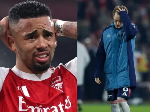 Odegaard lạc nhịp, Jesus trở thành gánh nặng của Arsenal