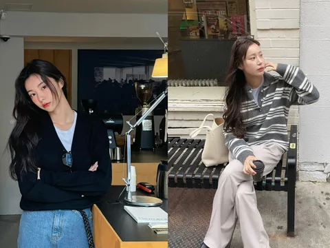 4 cách phối áo len và quần ống rộng đơn giản nhưng luôn mang lại hiệu quả về mặt thẩm mỹ