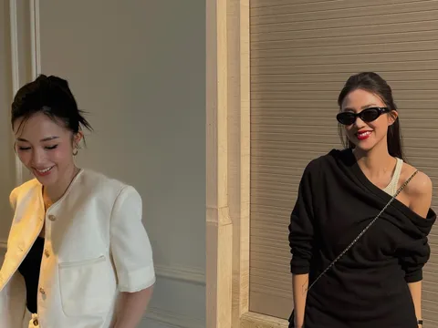 Salim chăm diện trang phục màu trung tính, nàng nào cũng có thể tham khảo