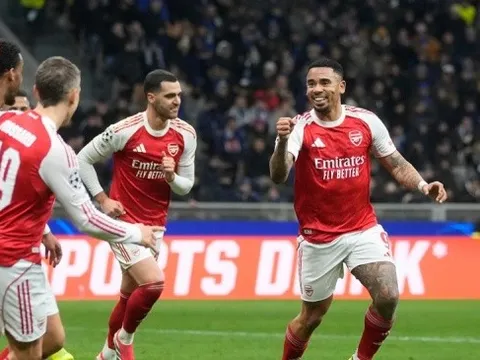 Jesus - Gyokeres rực sáng giúp Arsenal đánh bại Inter ở Champions League