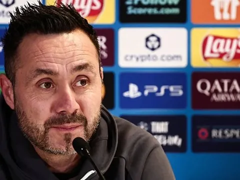 De Zerbi cam kết với Marseille trước tin đồn về MU