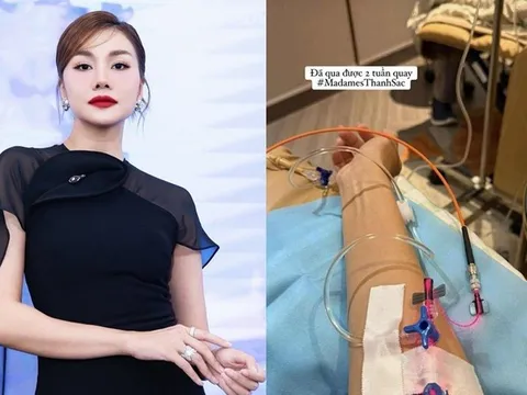 Thanh Hằng để lộ tình trạng sức khỏe đáng lo