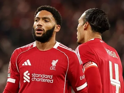 Slot và Van Dijk đồng loạt vinh danh Joe Gomez
