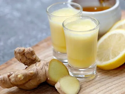 Cách uống nước ép gừng buổi sáng giúp giảm cân, tiêu mỡ bụng, không bị nóng trong
