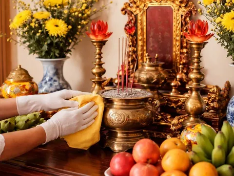 Cuối năm Lau Dọn Ban Thờ chớ có làm bừa, hãy nhớ điều này tránh Phạm Kỵ