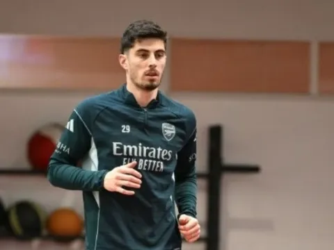 Arteta báo tin vui về Havertz trước đại chiến MU