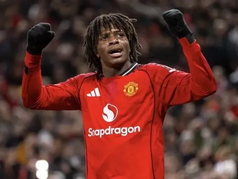 3 điểm Dorgu ngày càng hoàn thiện trong màu áo Man Utd