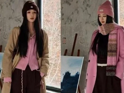 3 nguyên tắc bắt trend phối đồ mùa đông “nâu + hồng”