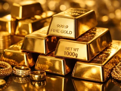 Bảng giá vàng 9999 24K 18K SJC DOJI PNJ hôm nay 24/1/2026