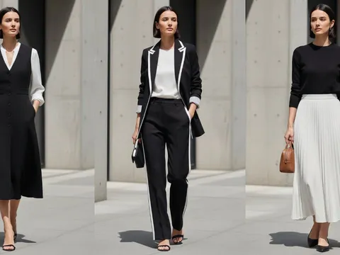 Không cần nhiều đồ, mặc đen – trắng cả tuần vẫn sang nhờ 5 công thức này