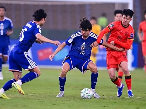 Hạ U23 Trung Quốc 4-0, U23 Nhật Bản vô địch giải châu Á