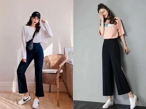 Ba kiểu giày phù hợp để phối cùng quần ống rộng mùa đông