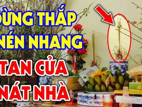 Thắp hương nên chọn 1, 3 hay 5 cây nhang mới đúng: Tưởng đơn giản nhưng 10 nhà thì tới 9 làm sai hết