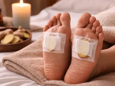 Đặt một lát gừng ở Lòng Bàn Chân trước khi đi ngủ, lợi ích bất ngờ