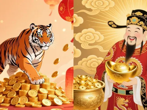 Đúng 0h ngày 1/2, 3 tuổi đón cơn mưa lộc lá, tiền tài rơi trúng nhà