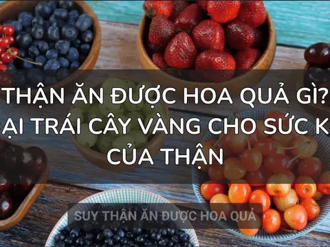 Người suy thận nên ăn hoa quả gì để hạn chế tăng kali