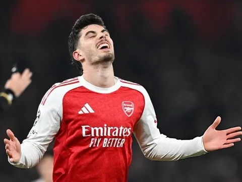 Kai Havertz trở lại giúp Arsenal giải cơn khát hỏa lực