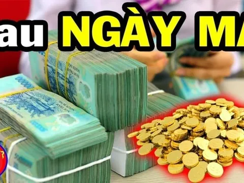 Sau ngày mai: 3 con giáp Đón Lộc Trời Ban, vận may kéo tới Tiền về như nước Sông Hồng