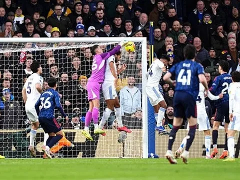 Vì sao bàn thứ 2 của Arsenal trước Leeds không tính cho Madueke?