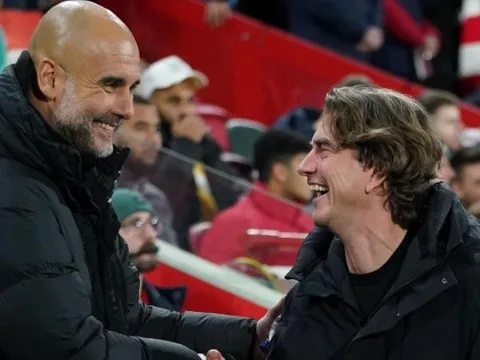 Thomas Frank gọi Pep Guardiola là HLV giỏi nhất thế giới