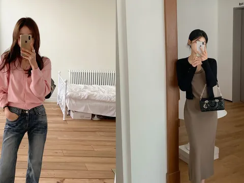 5 cách diện áo cardigan đang được nhiều chị em ưa chuộng khi tiết trời bắt đầu chuyển mình