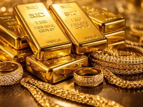 Bảng giá vàng 9999 24K 18K SJC DOJI PNJ hôm nay 2/2/2026
