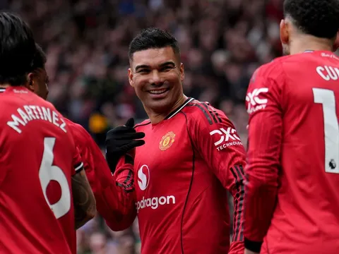Casemiro và hành trình từ "trò cười" đến người hùng tại Old Trafford