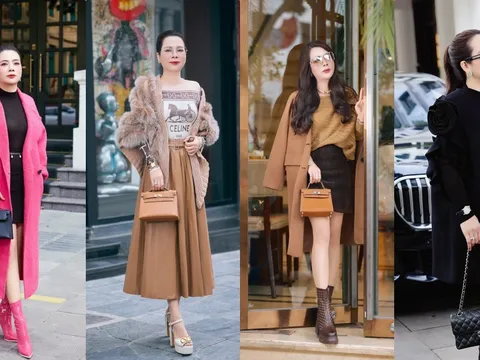 Gu thời trang thanh lịch của nữ doanh nhân Tuấn Hương