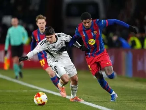 Rashford sánh ngang Lamine Yamal sau trận thắng Albacete