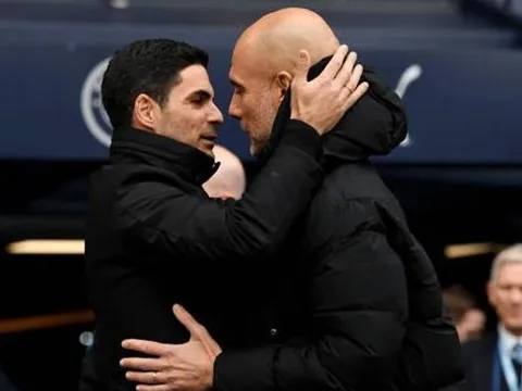 Arteta là rào cản cuối cùng cho kỷ lục của Pep Guardiola
