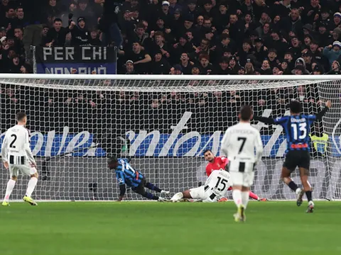 Thảm bại 0-3 trước Atalanta, Juventus vỡ mộng Coppa Italia