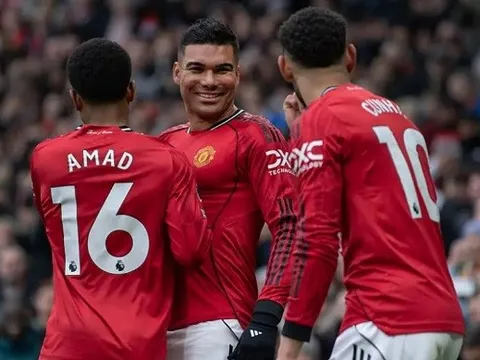 Casemiro rũ bùn đứng dậy nhờ công thức của Carrick