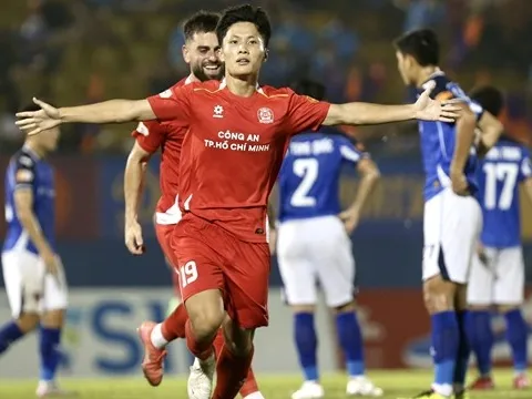 Công an TP.HCM rũ bỏ mác trụ hạng để thách thức tốp 3