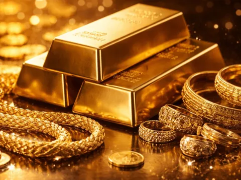 Bảng giá vàng 9999 24K 18K SJC DOJI PNJ hôm nay 7/2/2026