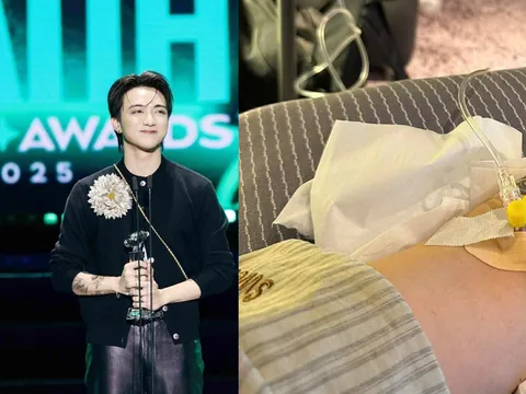 SOOBIN nhập viện phẫu thuật