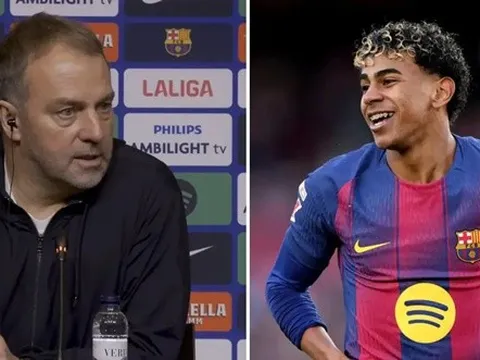 Flick lý giải việc thay Yamal và De Jong vắng mặt