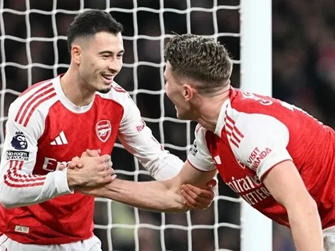 Martinelli hào hứng về cơ hội giành cú ăn 4 của Arsenal