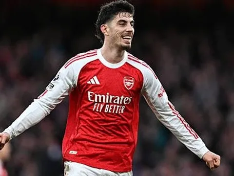 Mikel Arteta tiết lộ lý do kéo Kai Havertz đá tiền vệ lùi sâu