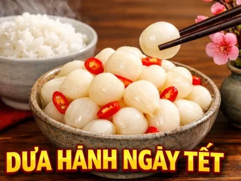 2 cách muối dưa hành giòn ngon, không lo nổi váng
