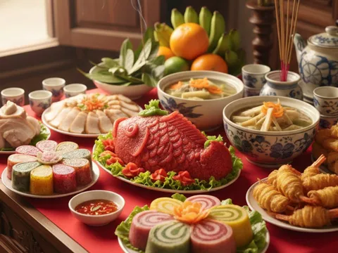 Mâm cỗ cúng ông Công ông Táo: Gợi ý thêm món mới đẹp mắt, vẫn giữ trọn hương vị truyền thống