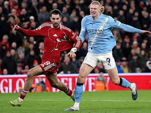 Haaland không hài lòng dù trọng tài xử có lợi cho Man City