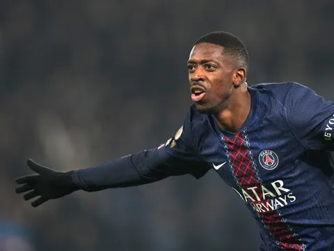 Dembele vẽ đường cong Puskas nhấn chìm Marseille