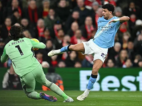 Fan Liverpool sỉ vả Alisson sau sai lầm trước Man City